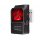 Aeroterma portabila Flame Heater, 500 W, 2 niveluri temperatura, telecomanda.